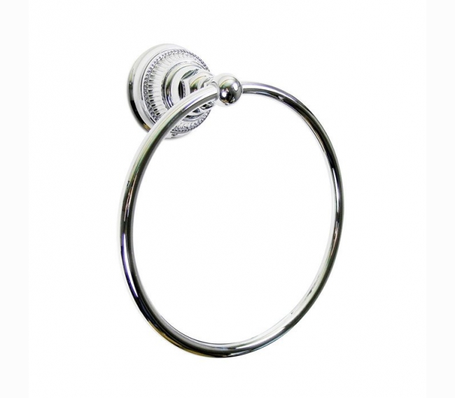 Полотецедержатель-кольцо диаметром 19.5 см, цвет: хром Nicolazzi Impero 1485CR36