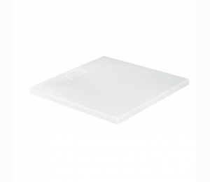Поддон композитный квадратный 1000x1000х50mm, d90, цвет белый Duravit Stonetto 720167380000000