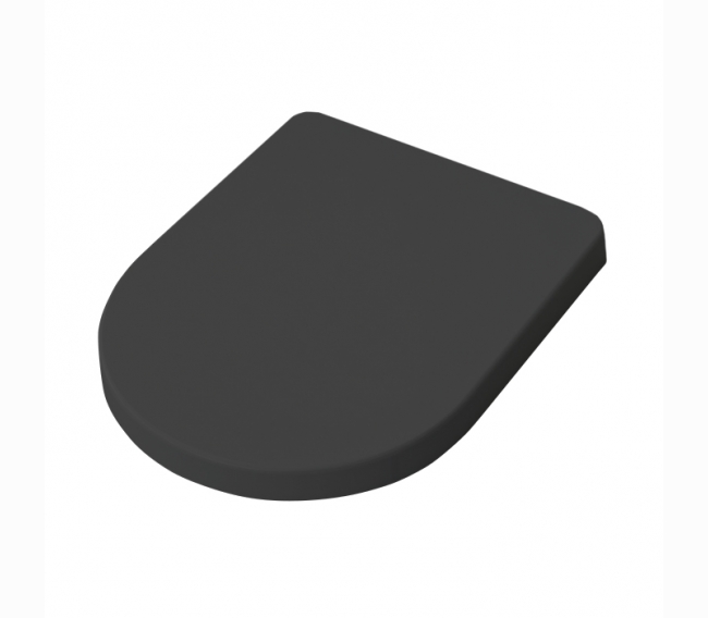 Сиденье для унитаза с микролифтом, цвет черный Artceram FILE 2.0 FLA002 03 nero