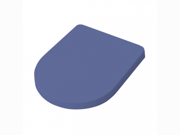 Сиденье для унитаза с микролифтом, цвет blu zaffiro Artceram FILE 2.0 FLA002 16 blu zaffiro