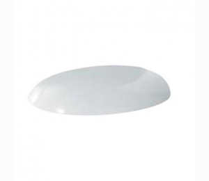 Сиденье для унитаза 56см и моноблока, цвет белый матовый с шарнирами хром (микролифт) AZZURRA CLAS CLA 1800M/F bi matt/cr 