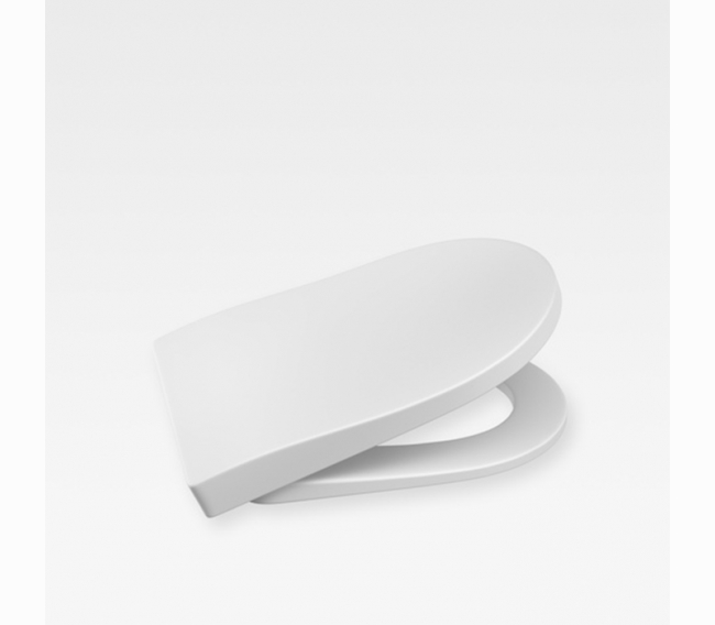 Сиденье лакированное с механизмом плавного опускания, цвет: off-white Armani Roca Baia 801C3291B