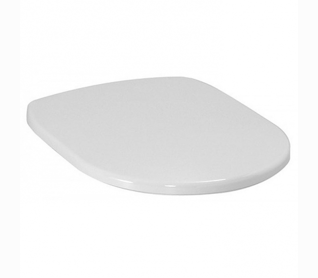 Сиденье для унитаза, цвет белый с шарнирами бронза (микролифт) Artceram AZULEY AZA001 01 72 bi/br
