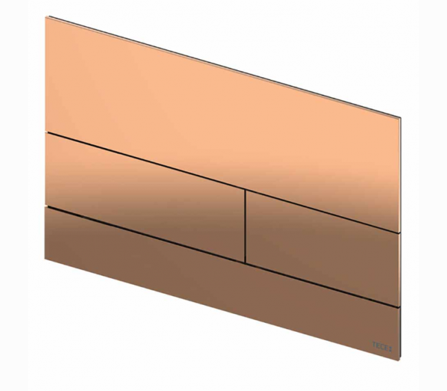 Панель смыва, металл, PVD полированное красное золото TECEsquare II 9240841