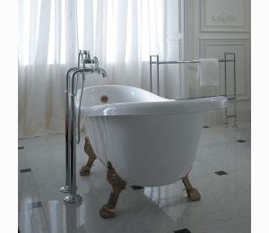 Слив-перелив для ванны PA103, с сифоном, цвет бронза GLOBO Paestum PA107br