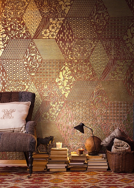 Фрески - Affresco коллекция Fabrika19, арт. FabriKa19-33 chocolate