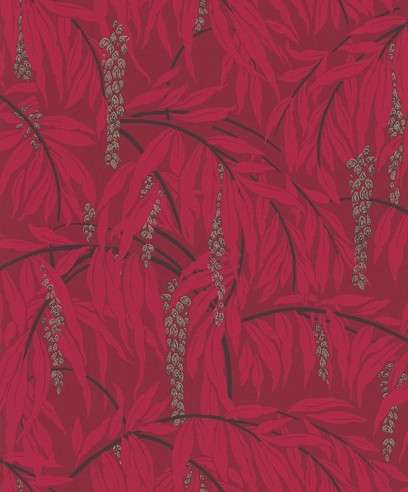 Обои бордовые бельгийские Khroma Gatsby Phasia Scarlet GAT105