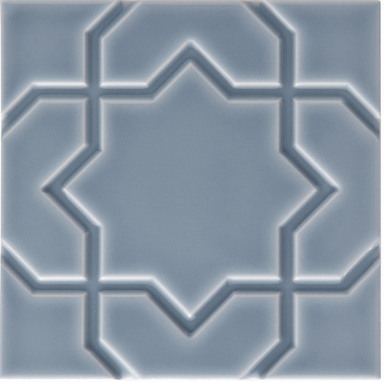 Декоративные элементы ADEX NERI Liso Star Storm Blue 15x15 см ADNE4150