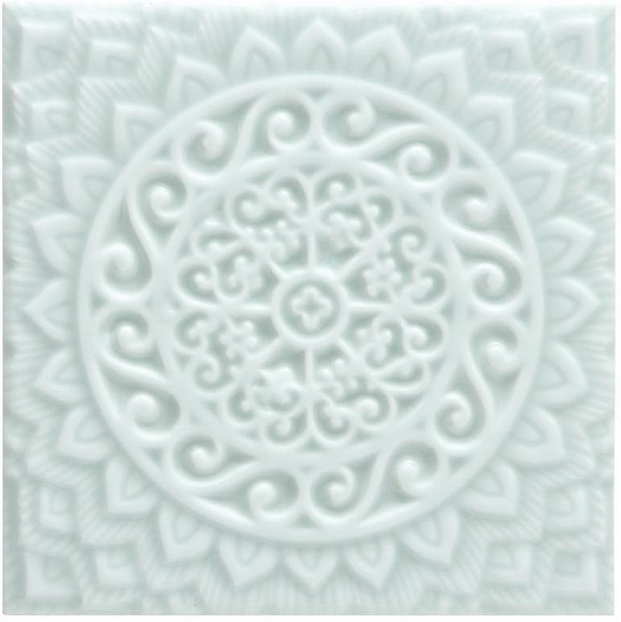 Декоративные элементы ADEX STUDIO Декор Relieve Mandala Universe Fern 14,8x14,8 см ADST4104