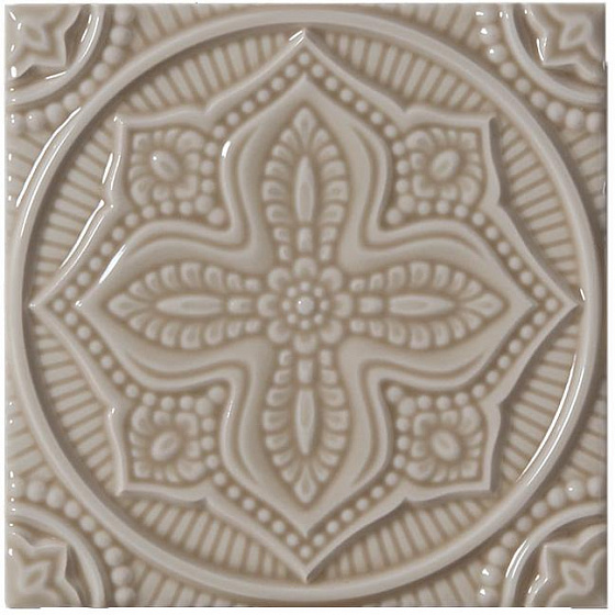 Декоративные элементы ADEX STUDIO Декор Relieve Mandala Planet Sands 14,8x14,8 см ADST4094
