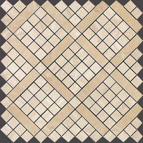Мозаика MARVEL TRAV.ALABASTRINO DIAGONAL MOSAIC, 30,5x30,5 +17366