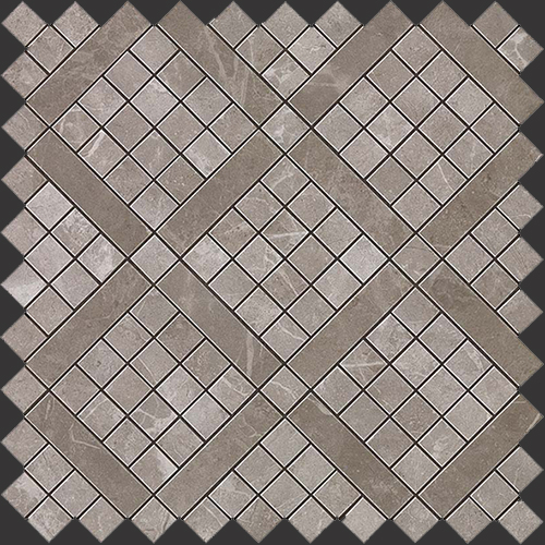 Мозаика MARVEL GREY FLEURY DIAGONAL MOSAIC, 30,5x30,5 +19713