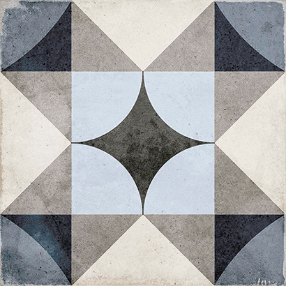 Керамогранит EQUIPE ART NOUVEAU Palais Blue 20x20 см 24410