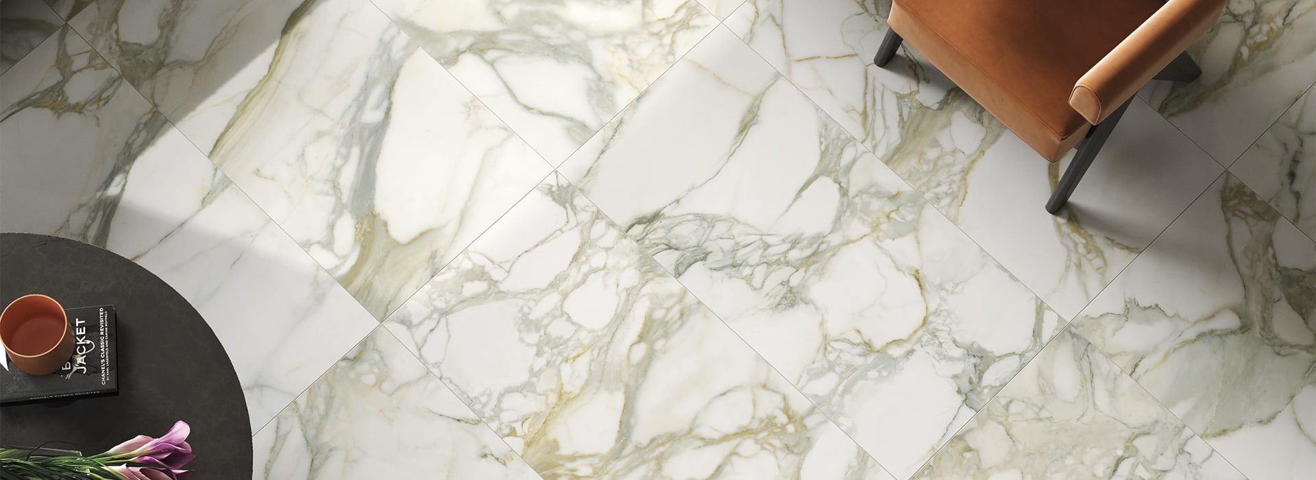 Керамогранит FMG Industrial Slabs select CALACATTA ORO 120X60 cm