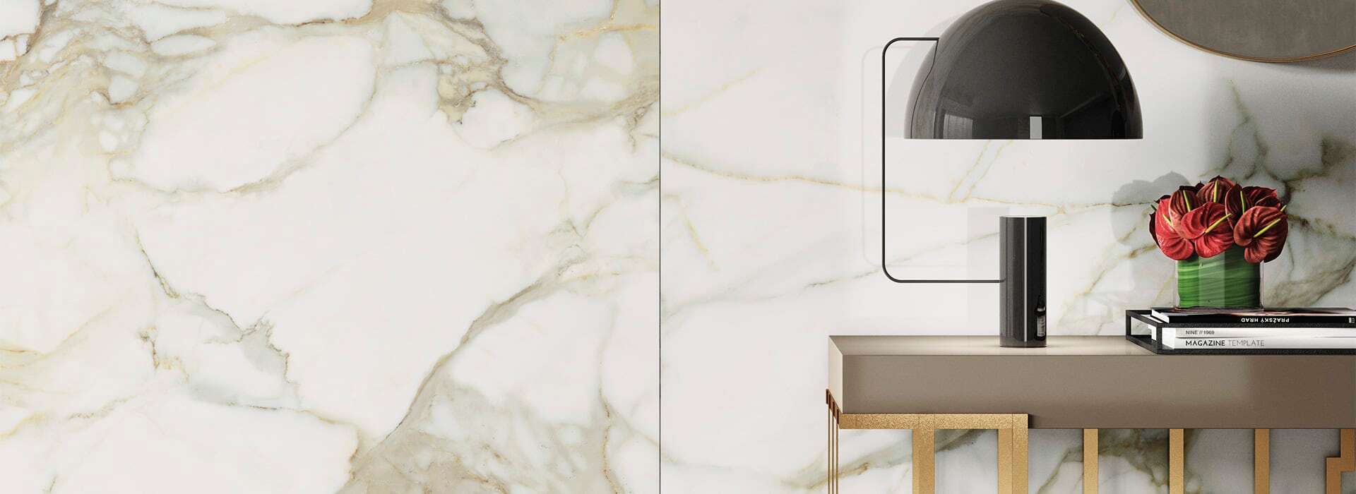 Керамогранит FMG Industrial Slabs select CALACATTA ORO 120X60 cm