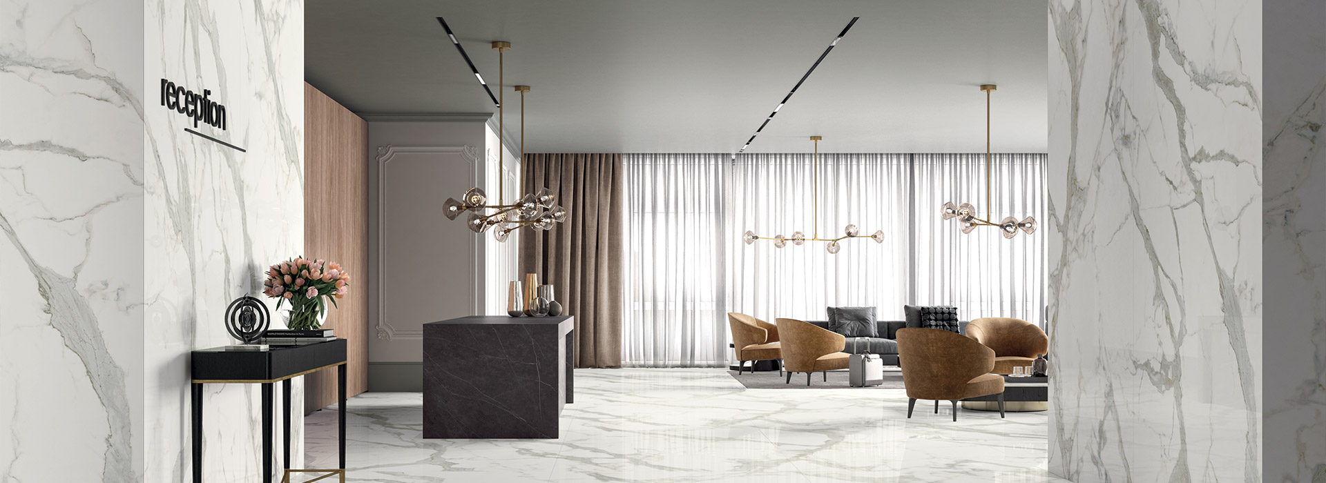 Керамогранит FMG Maxfine Marmi Calacatta Supremo 150X75 cm