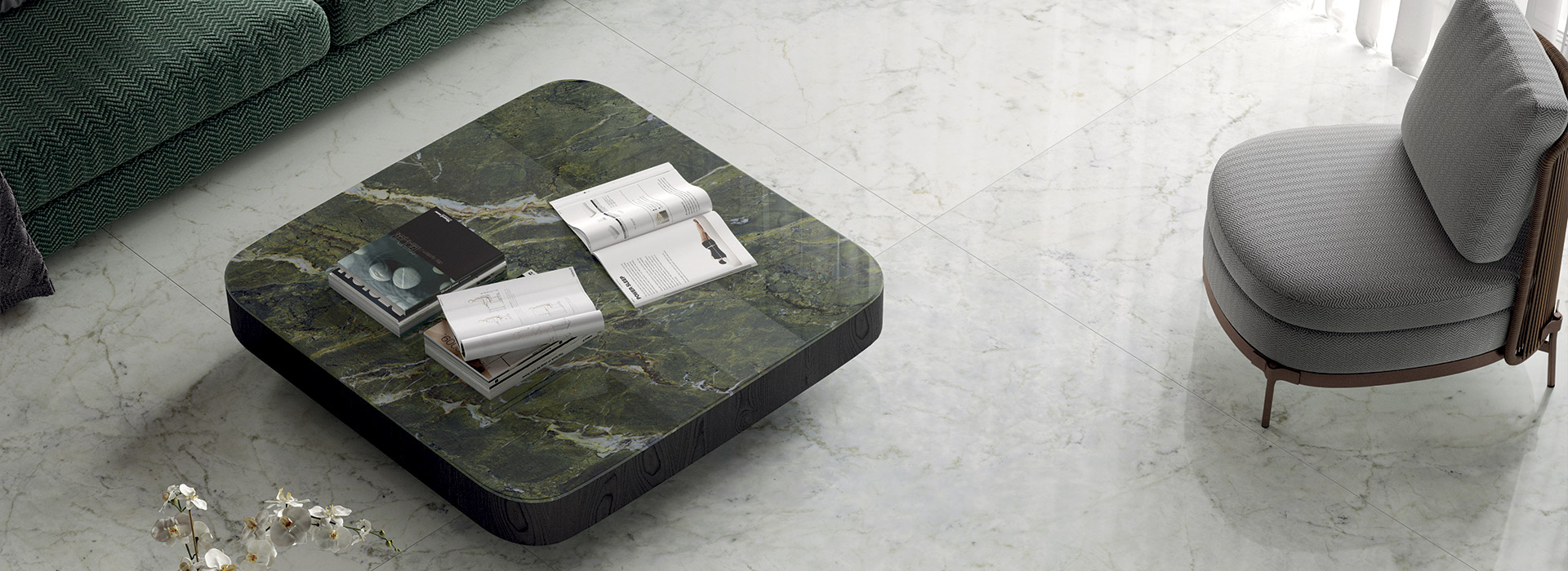 Керамогранит FMG Maxfine Marmi Statuario Delicato 150X75 cm