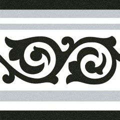 Керамическая плитка Vives 1900 - Gibert - 2 Gris 20x20