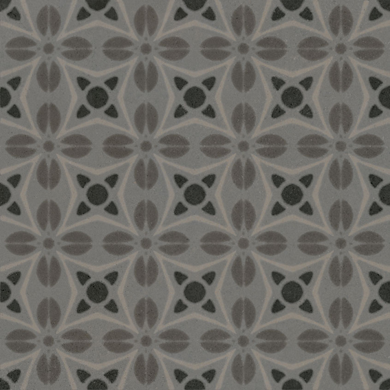 Керамическая плитка Vives 1900 - Tassel Grafito 20x20