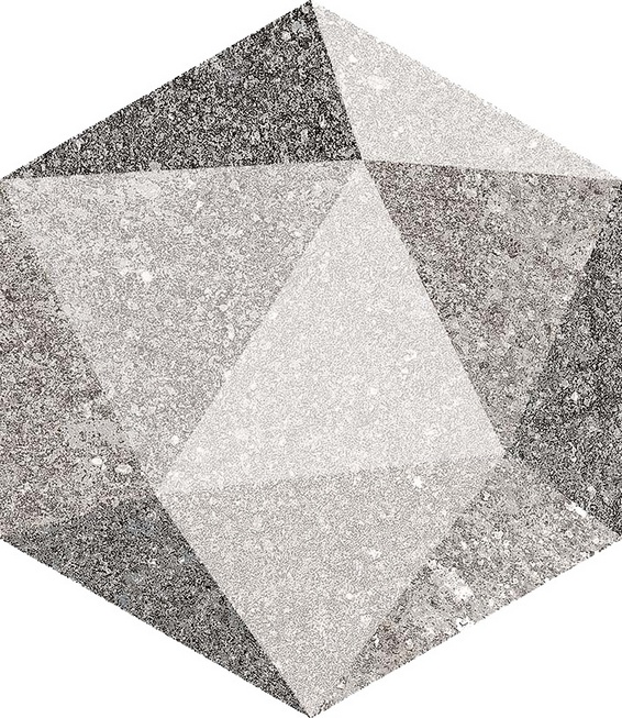 Керамическая плитка Vives Hexagono Luton Multicolor 23x26,6