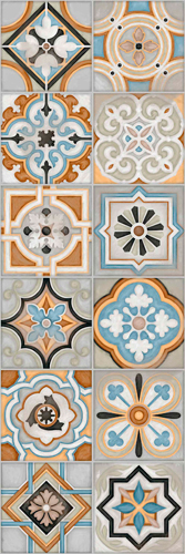 Керамическая плитка Vives Ceramica Urso Multicolor 25x75
