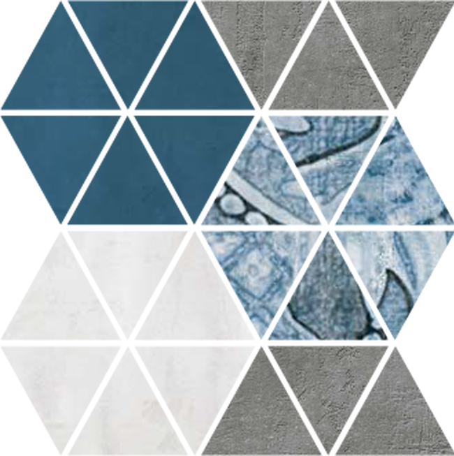 Керамическая плитка Vives Ceramica Mosaico Laterza Grafito 31x30