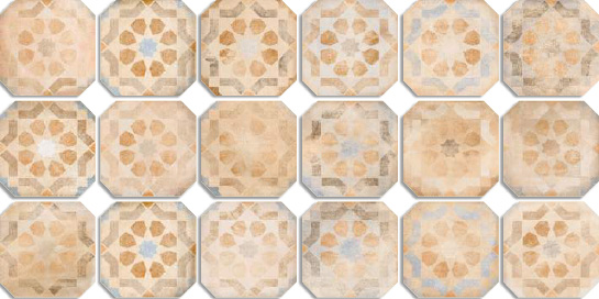 Керамическая плитка Laverton Octogono Turgis Multicolor 20x20