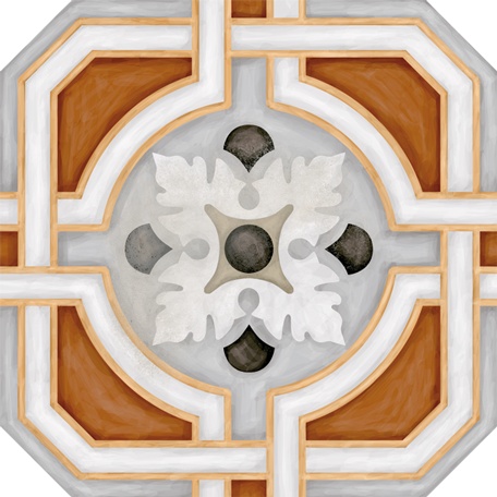 Керамическая плитка Vives Ceramica Octogono Zimer Multicolor 20x20