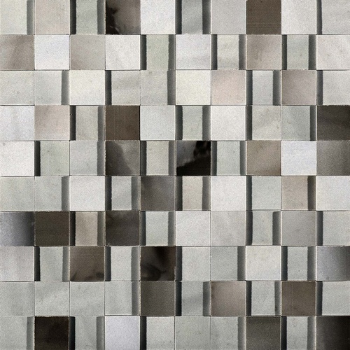 Керамическая плитка Rex Alabastri Mosaico 3d Fumee Glossy 30x30 739967 (d)