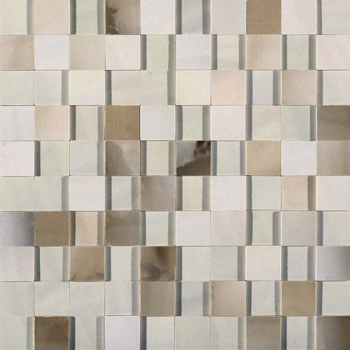 Керамическая плитка Rex Alabastri Mosaico 3d Bamboo Glossy 30x30 739966 (d)