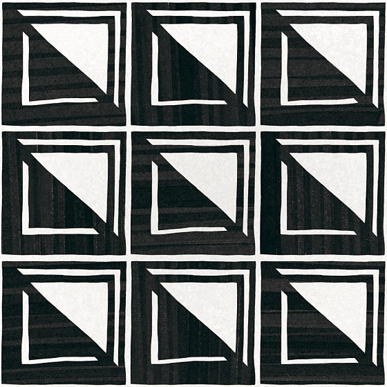 Керамогранит EQUIPE CAPRICE DECO Patchwork B&W (16 видов паттерна) 20x20 см 22105