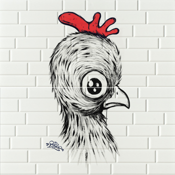 Керамическая плитка Imola Mash-up CHICK RED 2 30x60cm