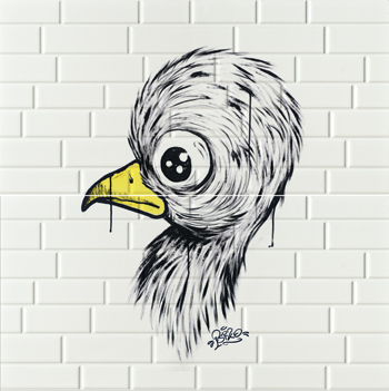 Керамическая плитка Imola Mash-up CHICK YELLOW 2 30x60cm