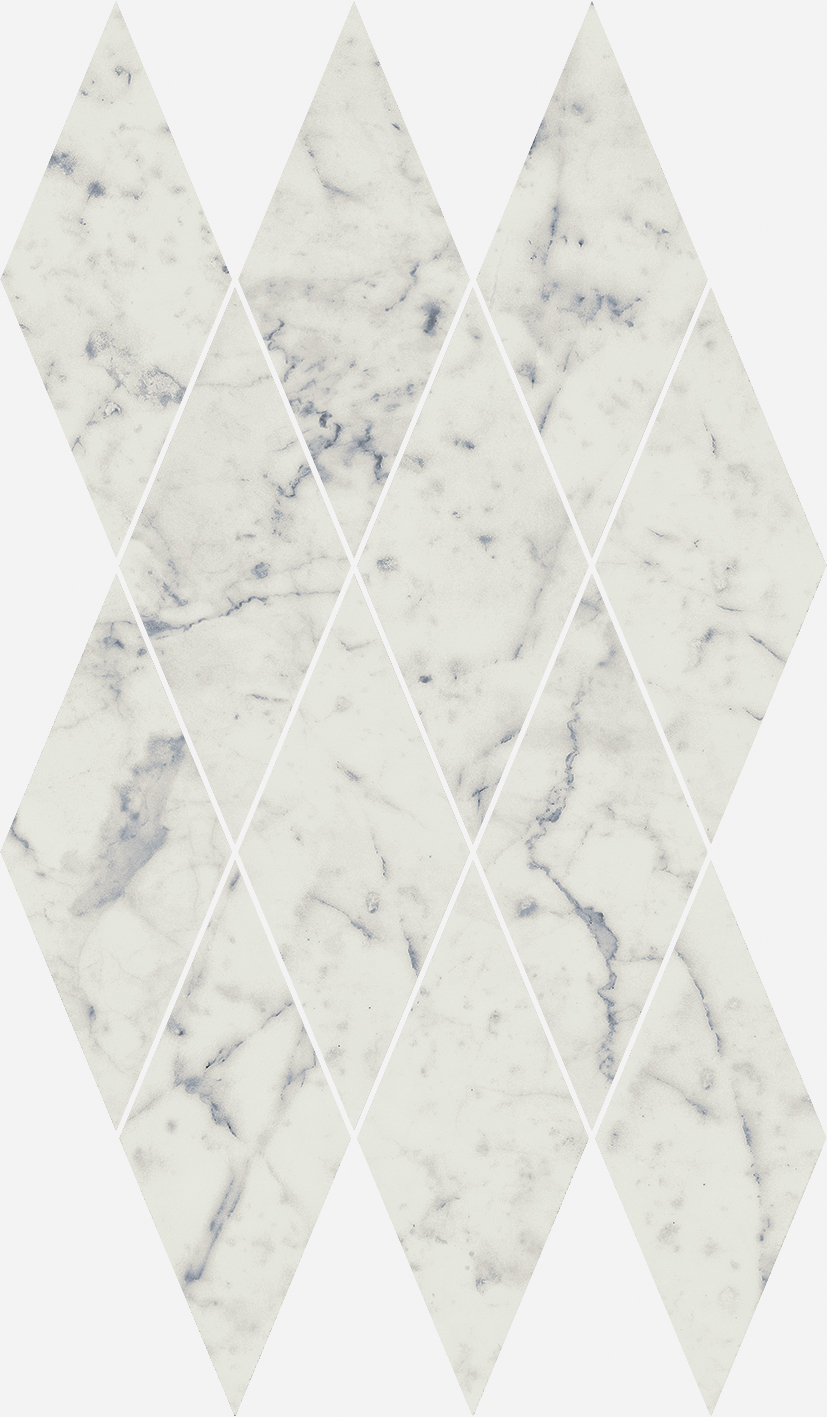 Мозаика напольная Italon Charme Extra Mosaico Carrara Diamond Lux 28х48 620110000077