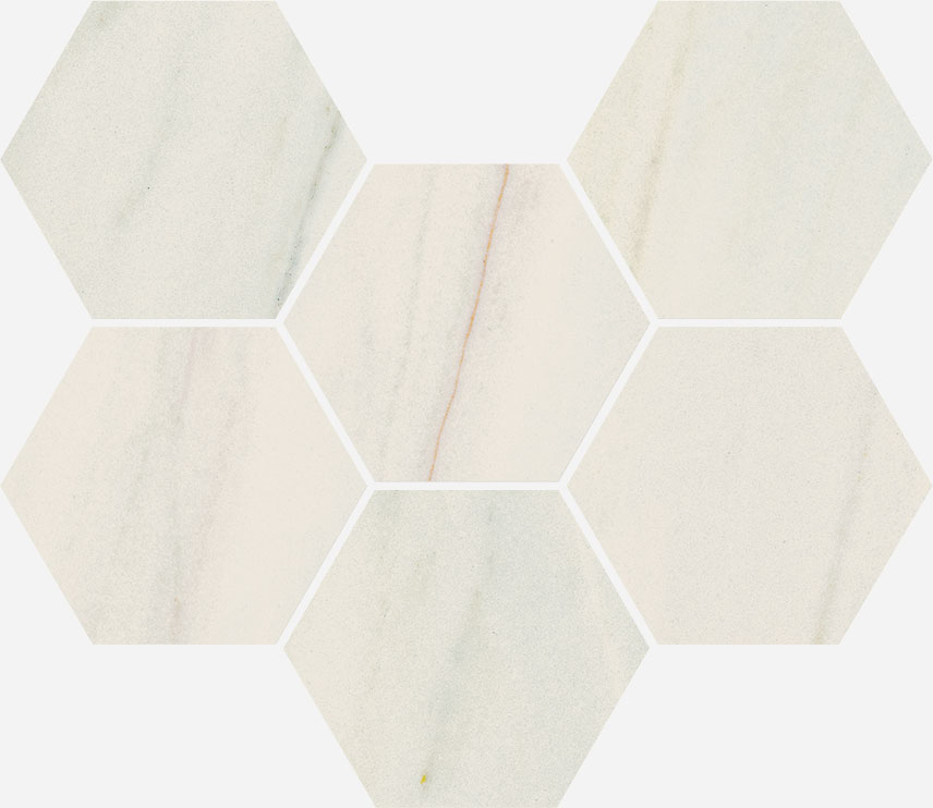 Мозаика напольная Italon Charme Extra Mosaico Lasa Hexagon Pat 25х29 620110000064
