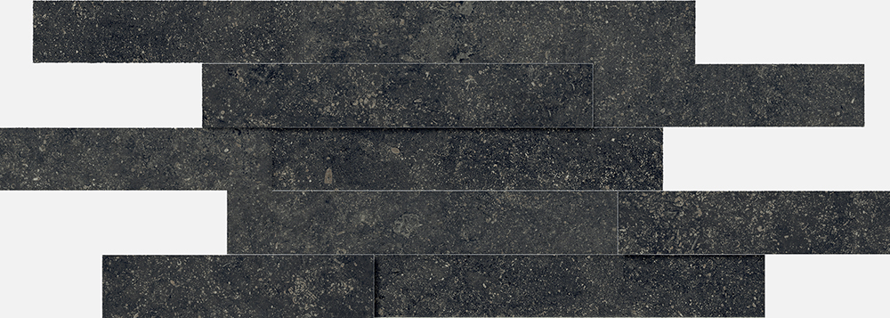 Мозаика Italon Room Black Stone Brick 3D 28x78 620110000103