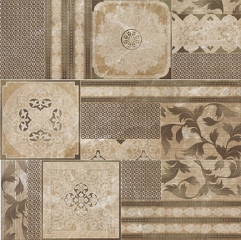 Панно настенное Italon Elite Grey Inserto Couture (3 шт 25x75 см) 75x75 600080000222