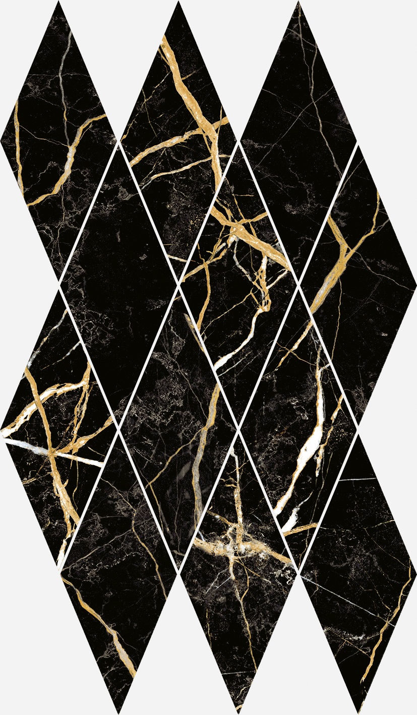 Мозаика напольная Italon Charme Extra Mosaico Laurent Diamond Lux 28х48 620110000081