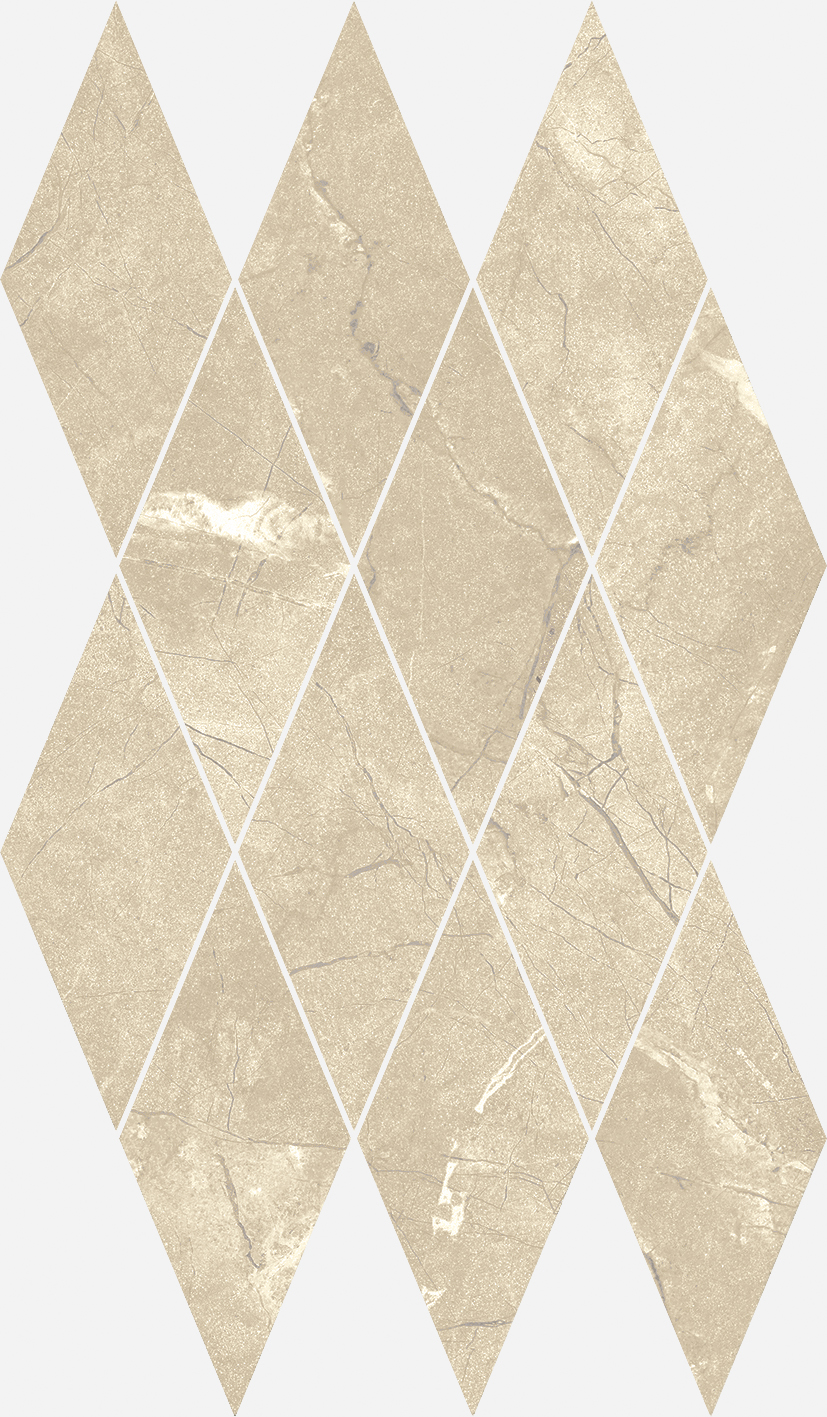 Мозаика напольная Italon Charme Extra Mosaico Arcadia Diamond Lux 28х48 620110000078