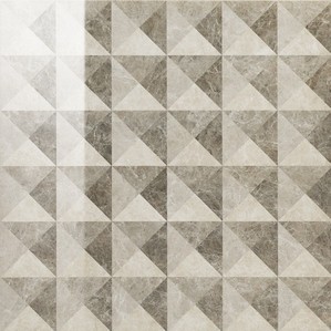 Керамогранит Italon Elite Grey Inserto Illusion Lux 59x59 610080000151