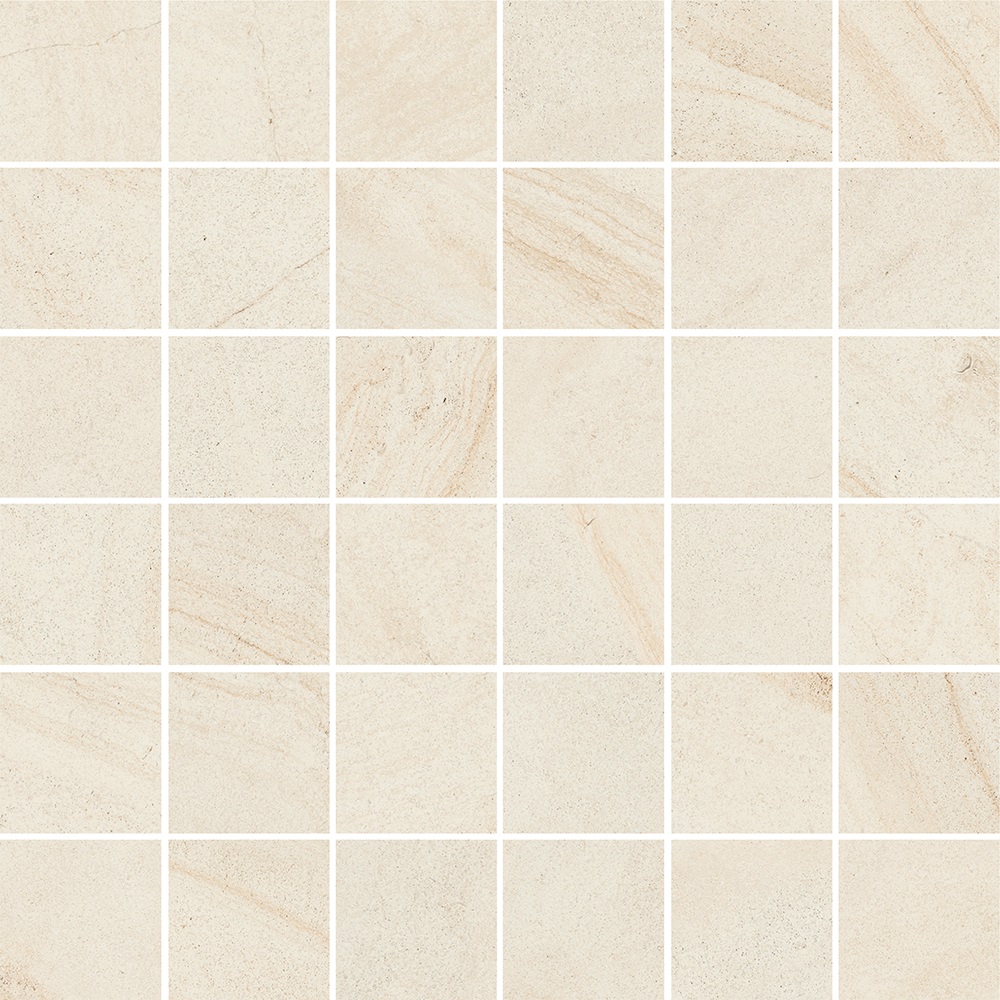 Мозаика напольная Italon Room White Stone Mosaico 30x30 610110000423