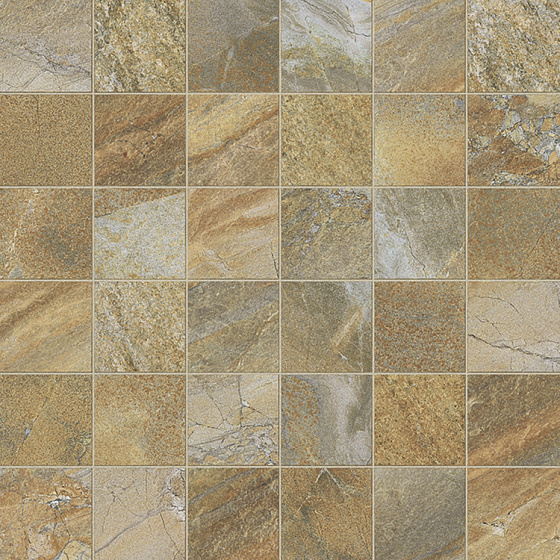 Мозаика /Керамогранит/ ITALON MAGNETIQUE Mosaico Gold Nat Матовый 30x30 см 610110000083