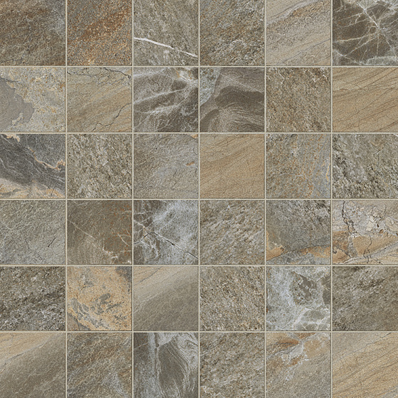 Мозаика /Керамогранит/ ITALON MAGNETIQUE Mosaico Dark Nat Матовый 30x30 см 610110000084