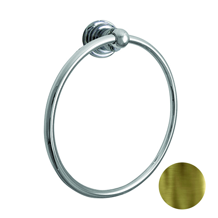 Полотенцедержатель кольцо, цвет: бронза Nicolazzi Accessori 1485BZ