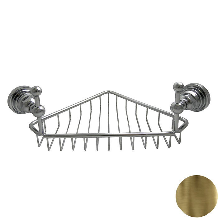 Полочка-решетка угловая, цвет: Bronze Plated Nicolazzi Accessori Classica 1495BZ
