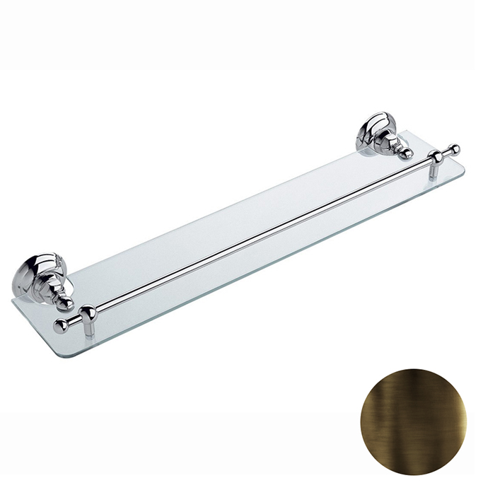 Полочка 60 см, цвет: тёмная бронза Nicolazzi Accessori 1480DB