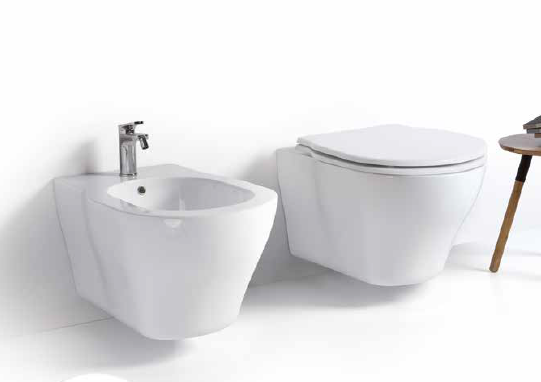 Унитаз подвесной 60х42 см слив универсальный, цвет белый, с креплением AZZURRA XL XL100/SOSK