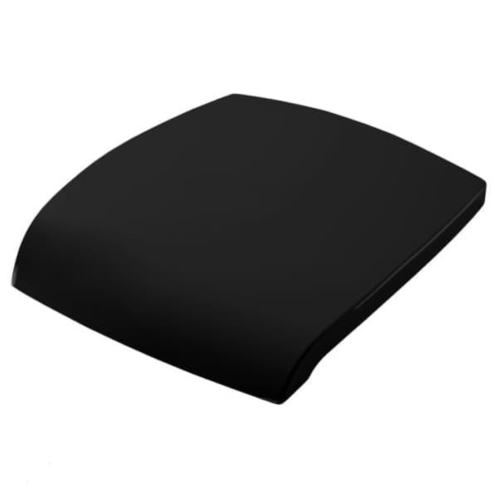 Сиденье для унитаза микролифт. петли золото, цвет черный Artceram HI-LINE HIA001 03 73 nero/oro